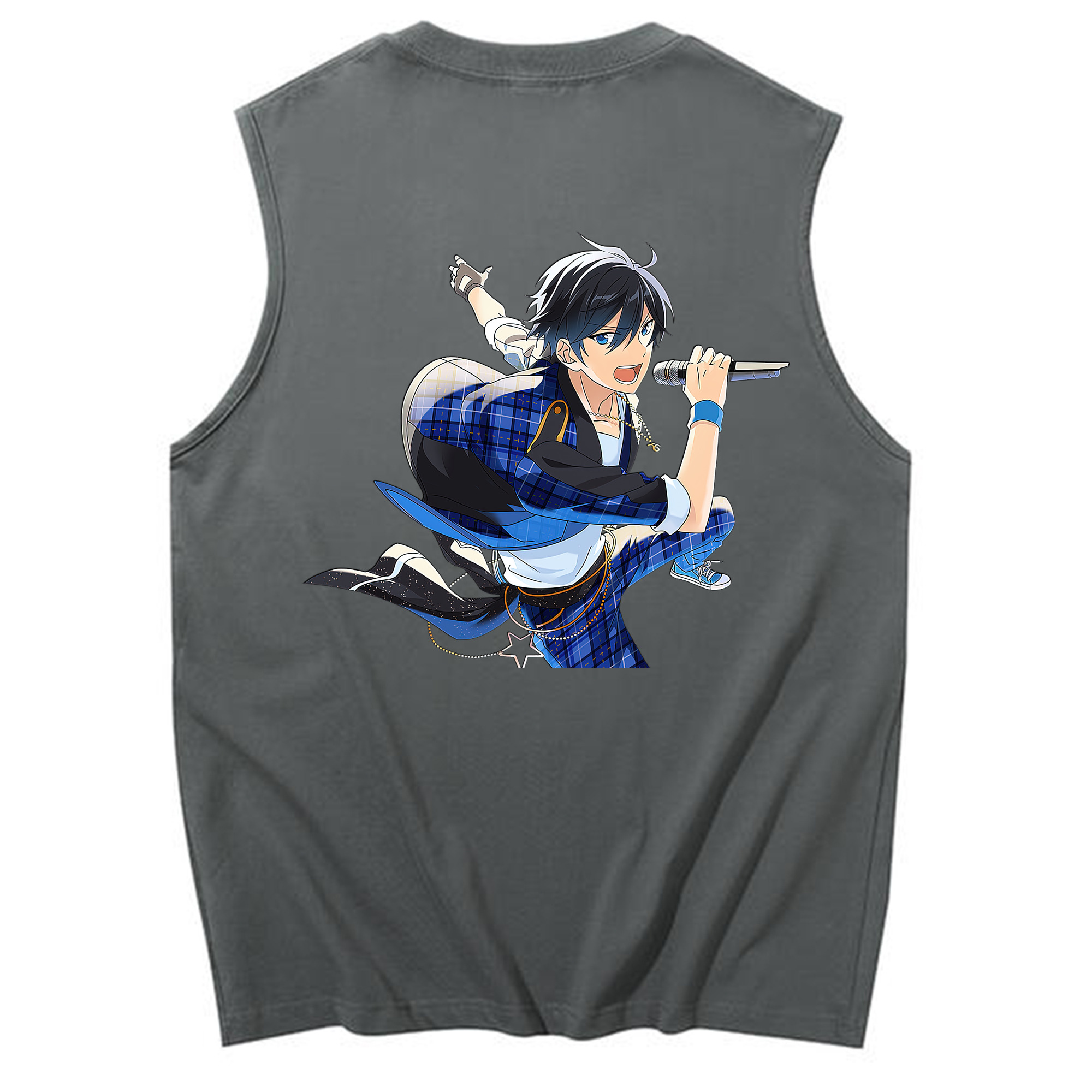 （画像用） あんさんぶるスターズ! Ensemble Stars コットン100％タンクトップ（背面プリント）